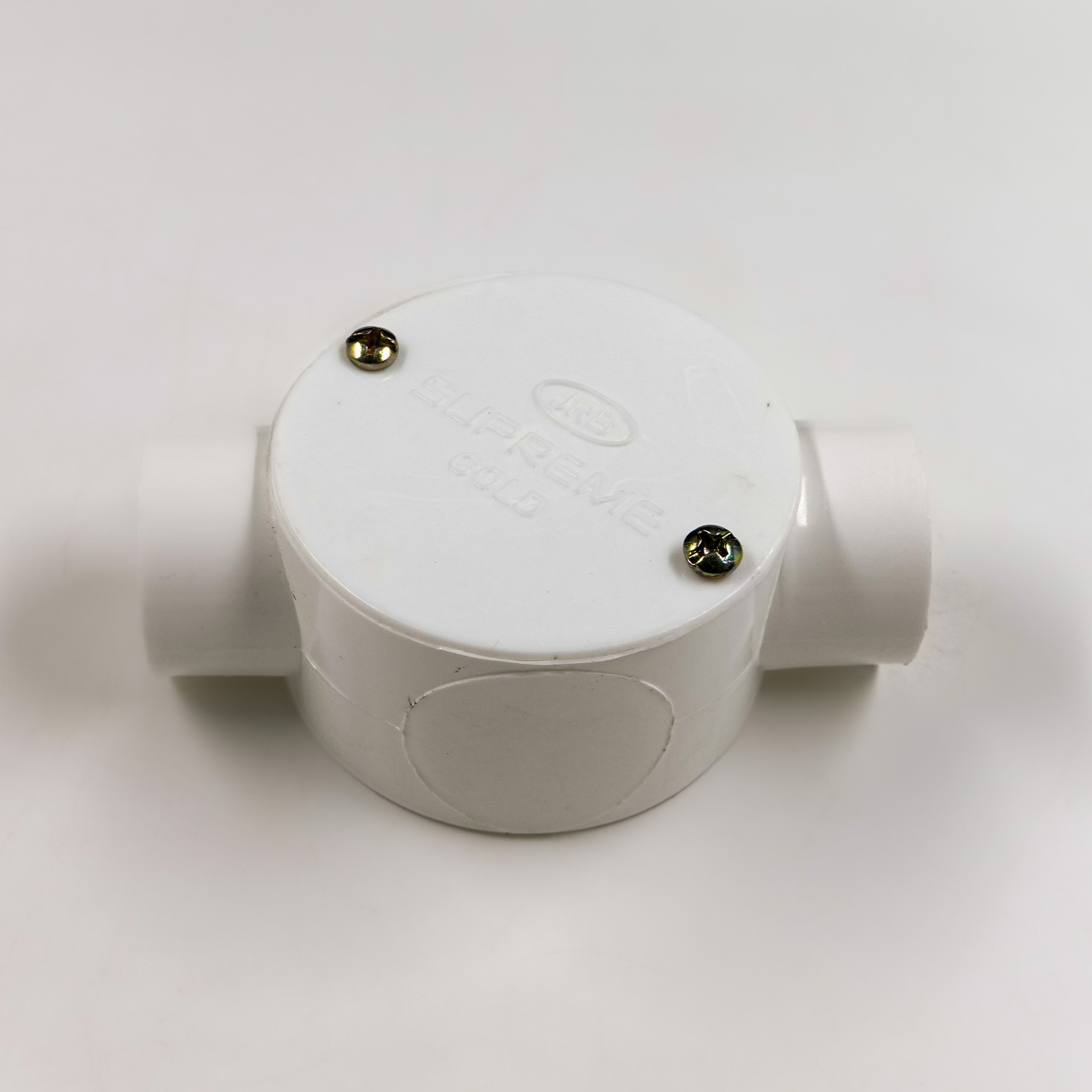 JRB Suppreme - 25Mm Conduit Junction Box 2 Way (White)